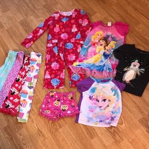4T girls PJ lot